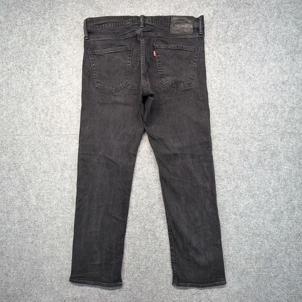 Levi's 511 Slim Selvedge Redline Men's 34x29 (Fits 33x27) Black Jeans